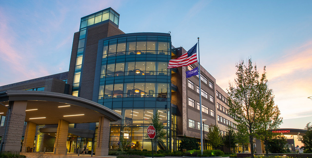 Northwestern Medicine Day One at Huntley Hospital.