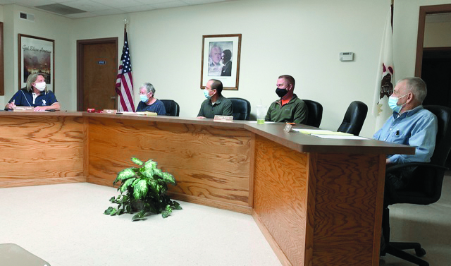 The Rutland Township Board of Trustees welcomed its newest member at the September 24, 2021 board meeting. Mr. Raul Lemus (center) joins (R-L) Bill Siers, Dave Kenik, Jan Siers and Township Clerk Kathleen J. Rendl. Lemus filled an open position on the board. His term expires in 2025.