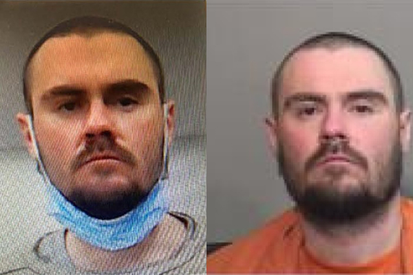 Cary Police officers arrested Bryan J. Leider (left) on Jan. 26 for robbing a gas station. Bryan J. Leider, 33, (right) of Round Lake Park was arrested for robbing a Marathon Gas Station in Cary.