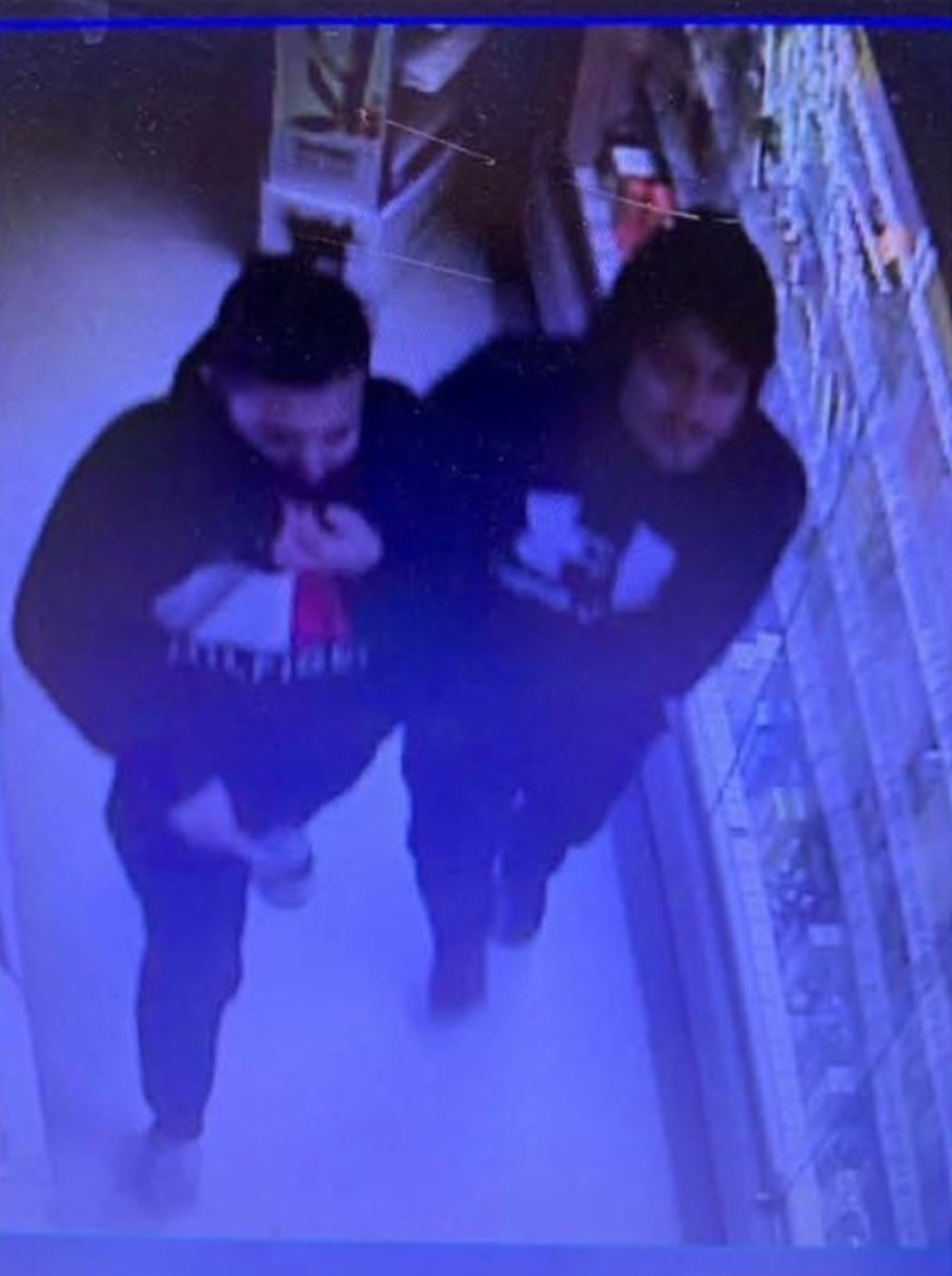 Both male robbery suspects