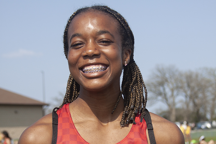 Huntley junior Alex Johnson is the 2022 IHSA Girls State Track-and-Field Long Jump and Triple Jump champion.