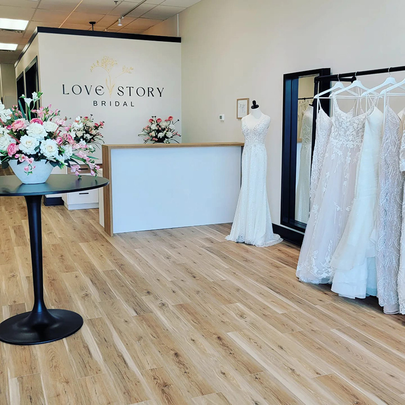 Love Story Bridal celebrated its grand opening in Huntley on the weekend of June 16-19