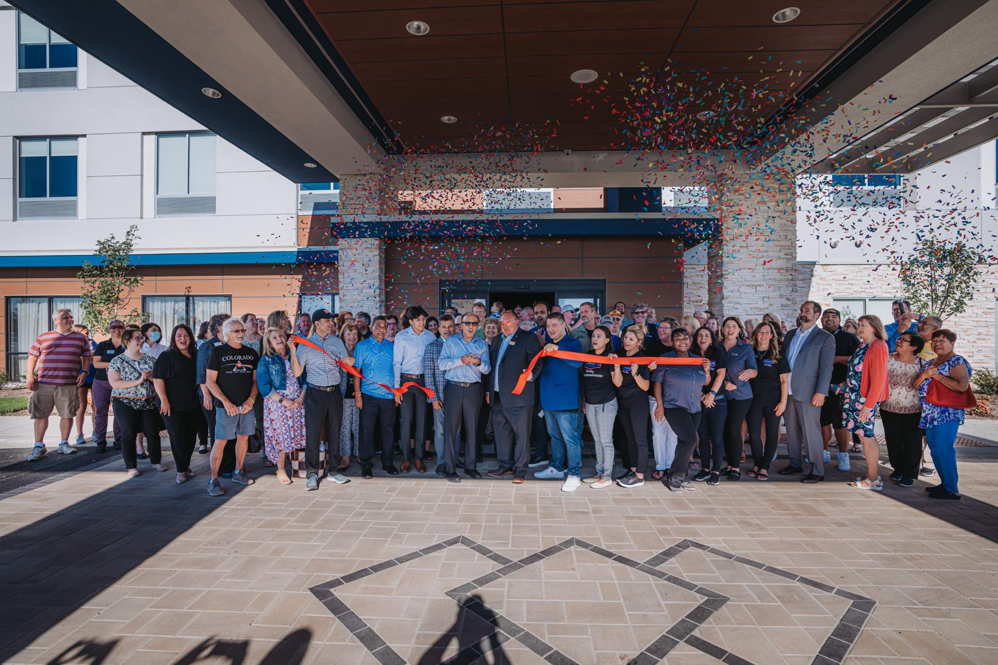 Huntley's Hampton Inn was officially able to celebrate its opening on Aug. 11