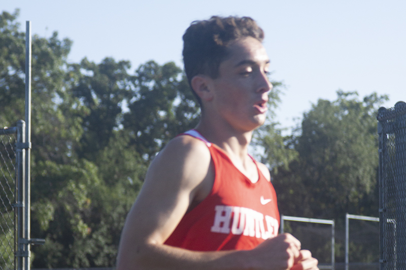 Huntley's Tommy Nitz competes at the McHenry County Boys Cross-country Meet Aug. 27 at Emricson Park in Woodstock. Nitz finished in second place.