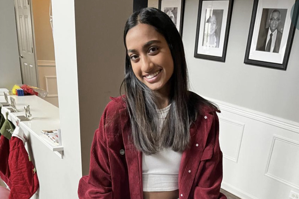 Ariana Patel, a sophomore at Huntley High School, partnered with D158 and local nonprofit Giving Gadgets to donate 600 lightly used laptops to schools in Mexico and India.