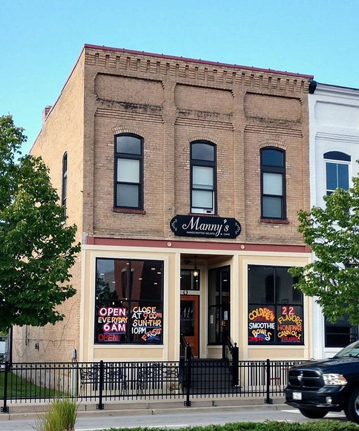 Manny's Gelato and Cafe announced that they would be closing for business on Jan. 15 after serving the Huntley community for six years