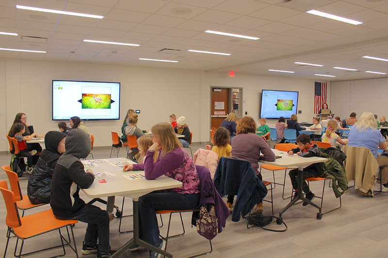 Huntley Area Public Library recently hosted a Family Bingo night. National Library Week will be recognized April 23-29.