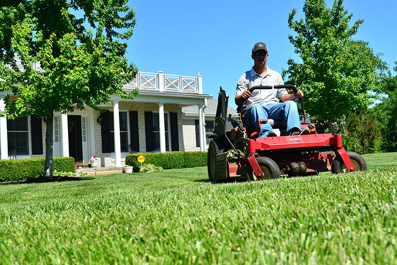 GreenPal, a lawn care business that utilizes an Uber-like app, officially launched in Huntley the week of Aug. 7