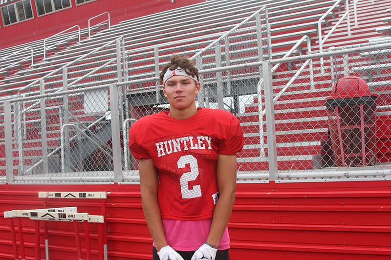 Huntley senior Zack Garifo