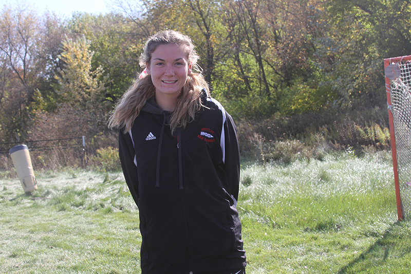 Huntley senior cross country runner Ava Allison.