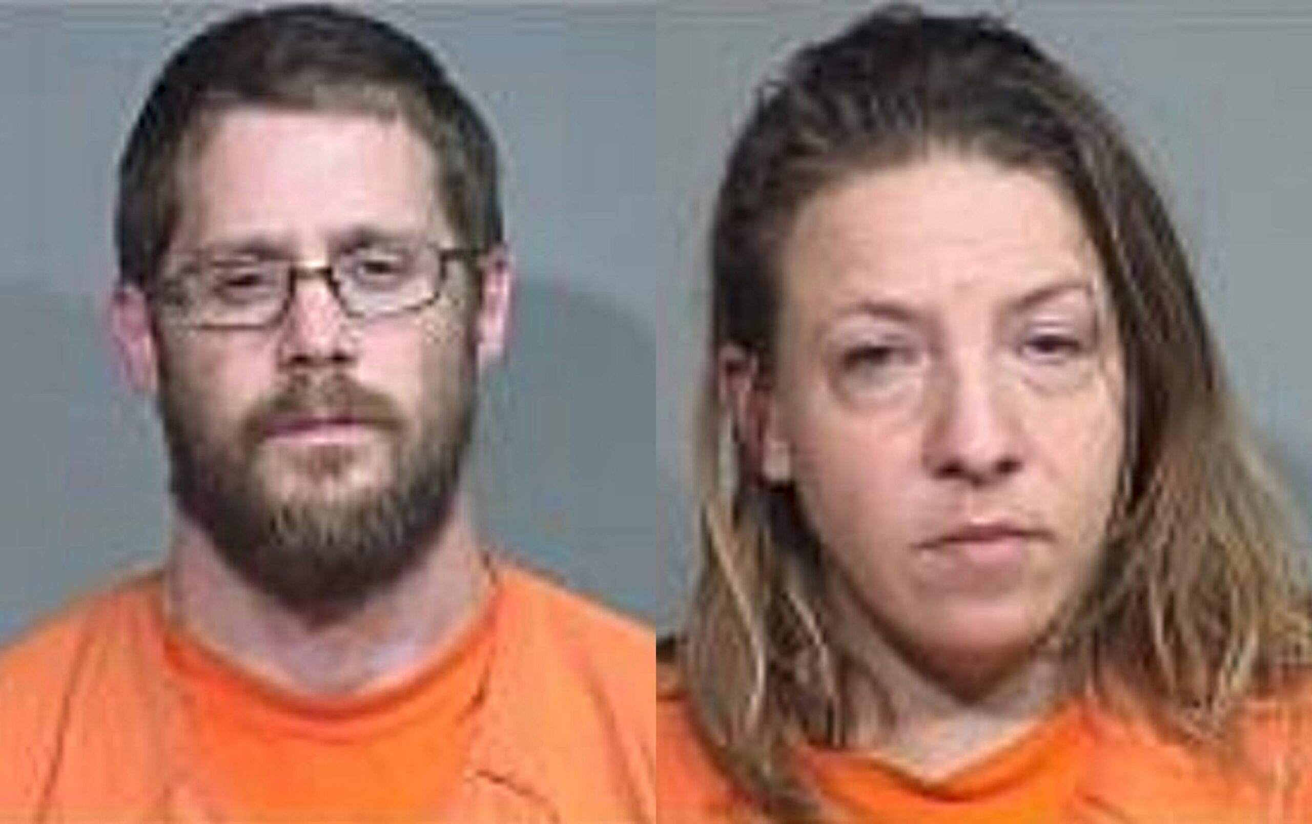 (Left) Jason Spitzer, 39, and (Right) Lauren Sounde, 39, both of Woodstock were taken into custody for drug and attempted murder charges