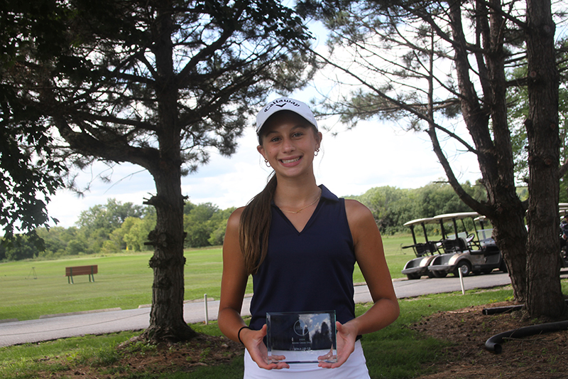 Huntley sophomore golfer Kinsey Hayes