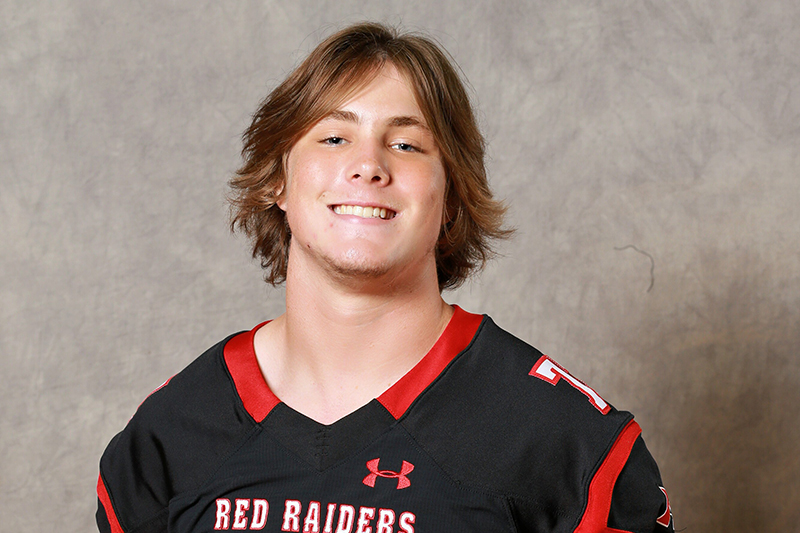 Huntley senior lineman Kelley Gassner