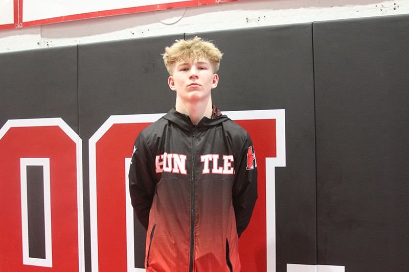 Huntley sophomore wrestler Radic Dvorak, a state qualifier last season, returns to the mat.